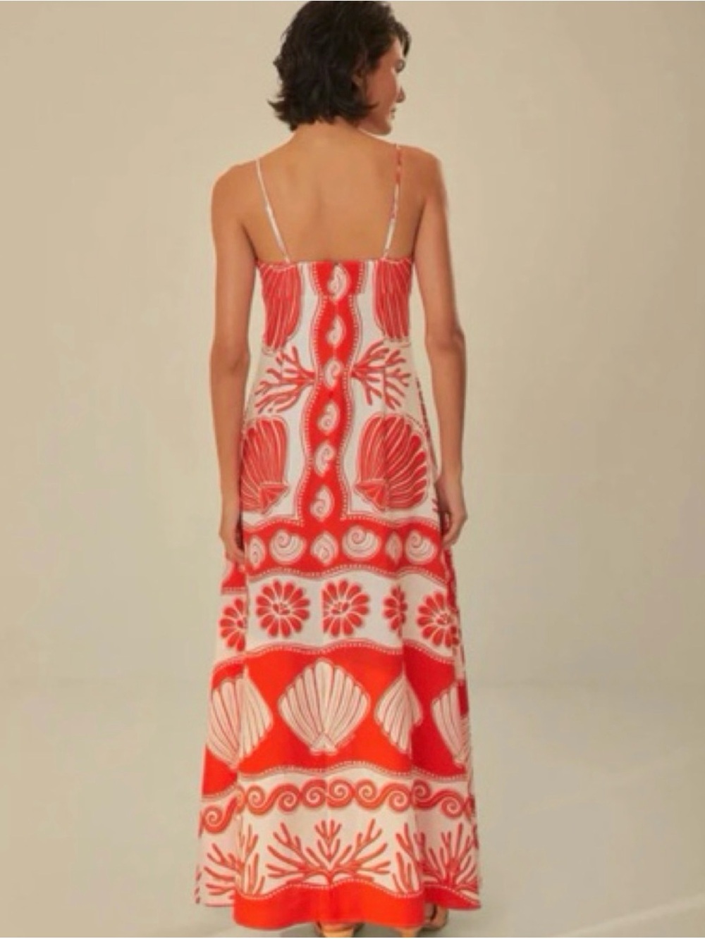 FARM Rio Ainika Shell-Print Maxi Dress - Picture 2 of 5